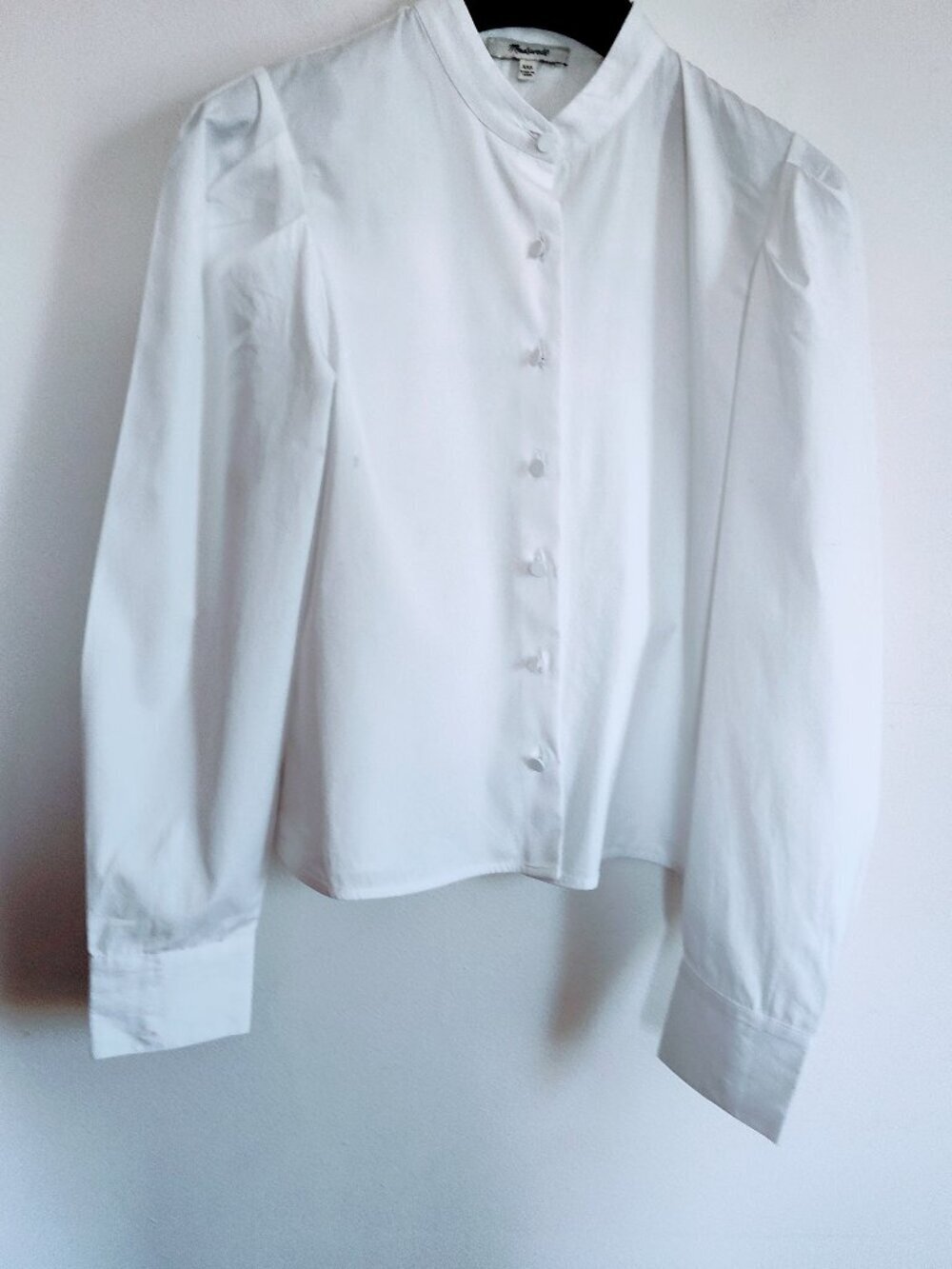 Madewell Puff Sleeve Button-Up Shirt
